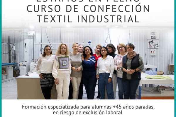 Experiencia en formación textil industrial