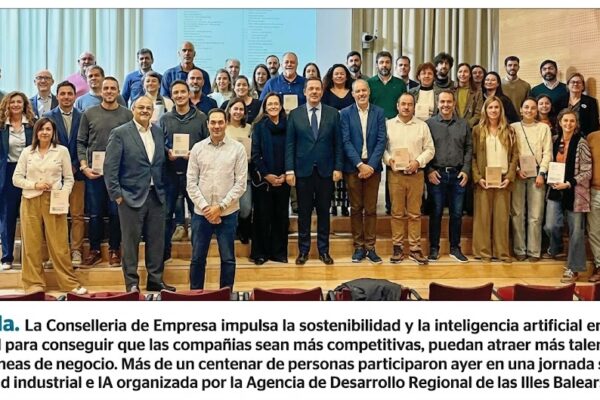 Grupo Toledo obtiene la distinción Indústria Local Sostenible: un paso más hacia un futuro responsable